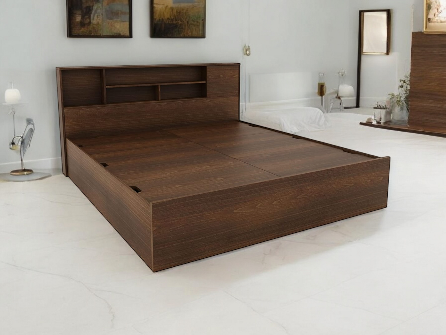 Bed with Drawers