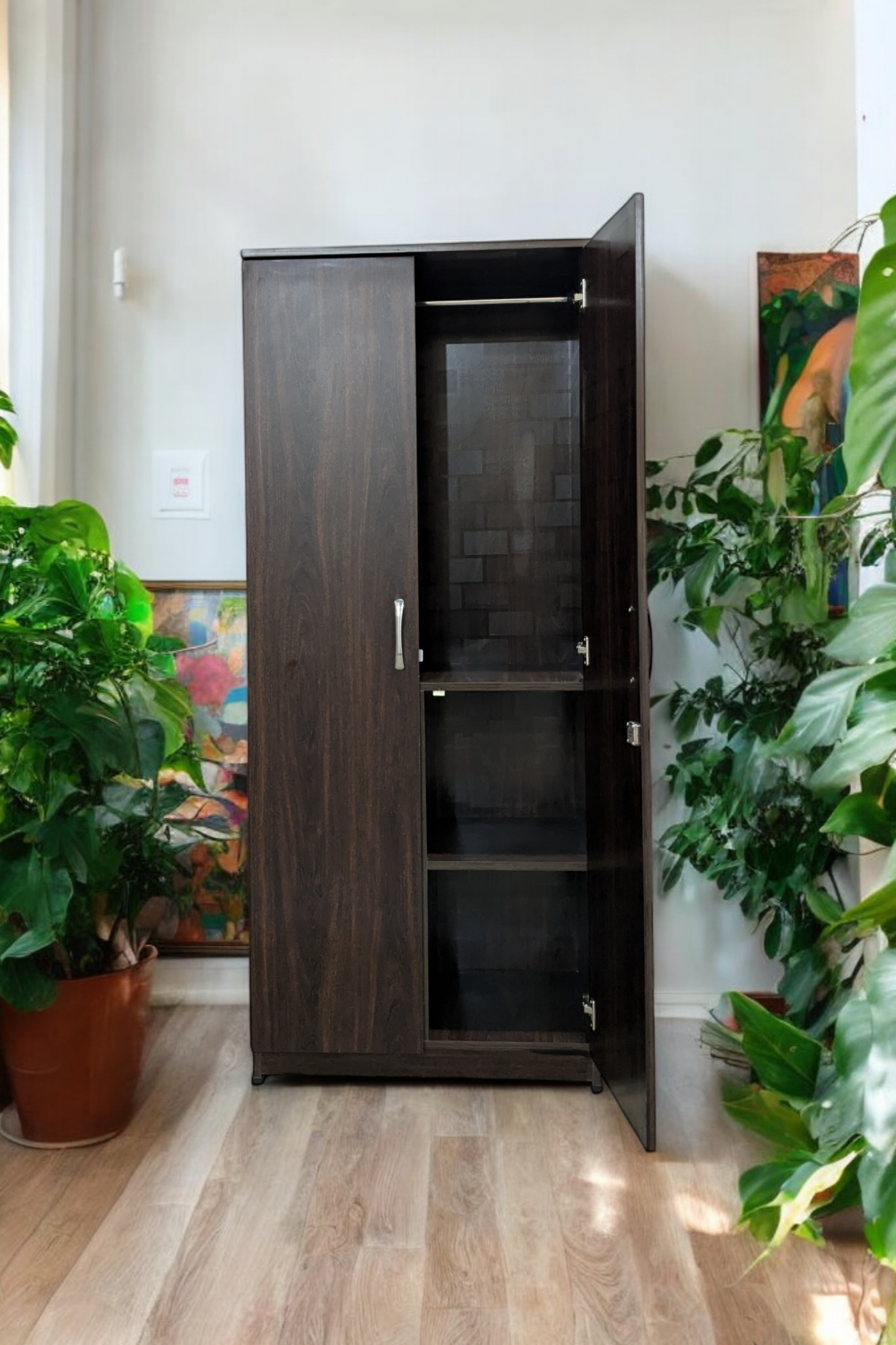 Minimilist 2 Door Wardrobe