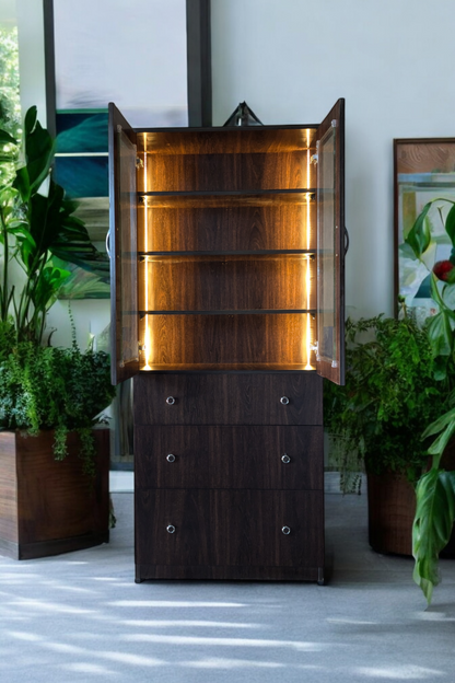 Show Case with Inbuilt LED