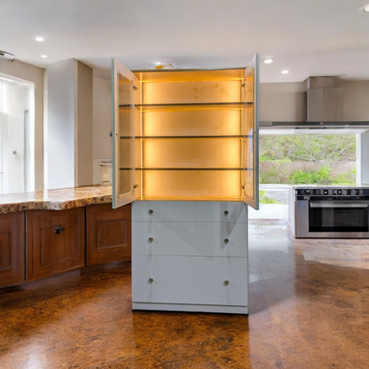 Show Case with Inbuilt LED