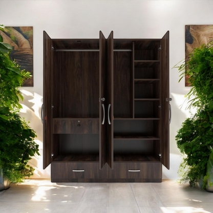 Spacious 4 Door Wardrobe
