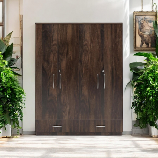 Spacious 4 Door Wardrobe